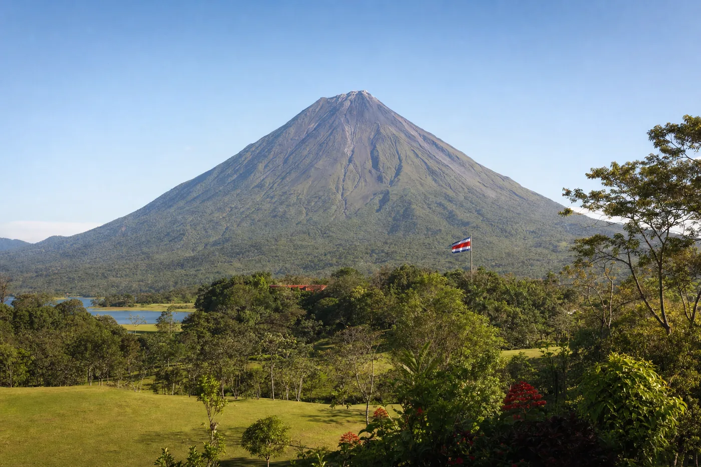 The Arenal volcano, Costa Rica