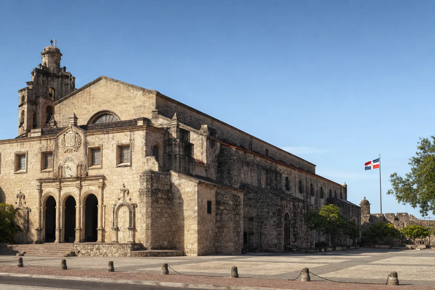 The Catedral Primada de America in Santo Domingo, Dominican Republic