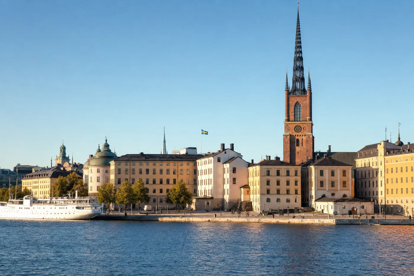 The old town of Gamla Stan in Stockholm, Sweden