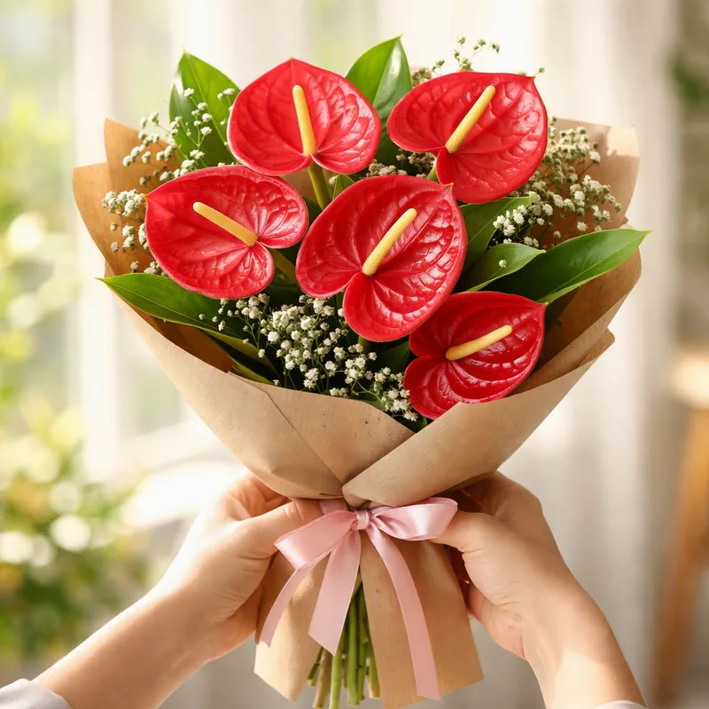 Anthurium (flamingoblomma) – Classic – bilde 3