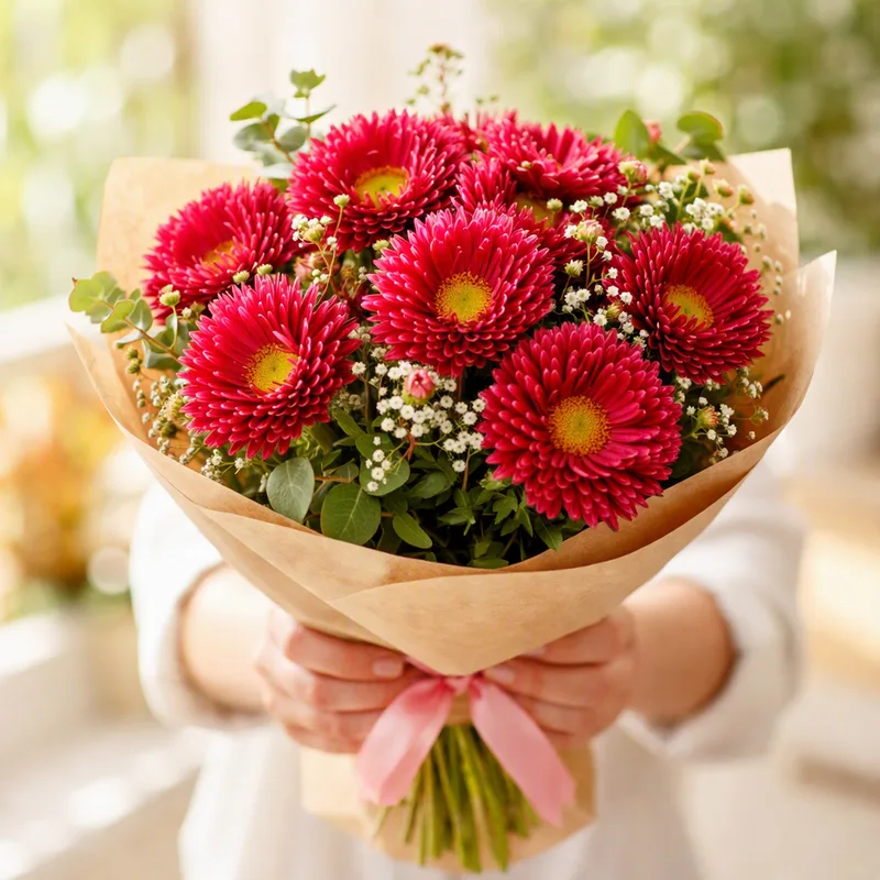 Aster – Red – bilde 3