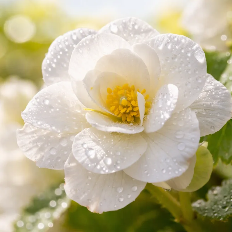 Begonia – White