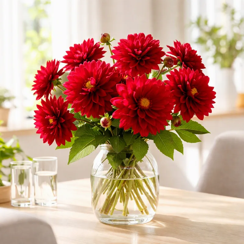 Dahlia – Red – bilde 2