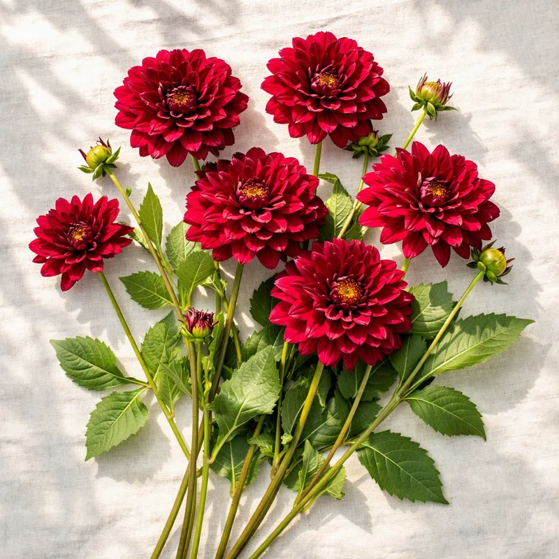 Dahlia – Red – bilde 4