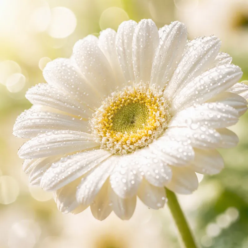 Gerbera – White
