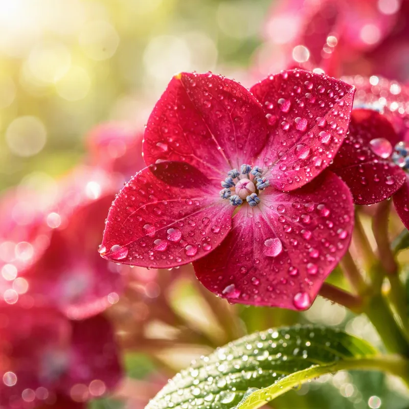 Hydrangea – Red – bilde 1
