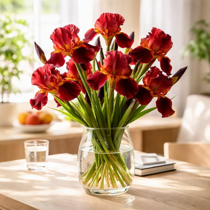 Iris – Red – bilde 2