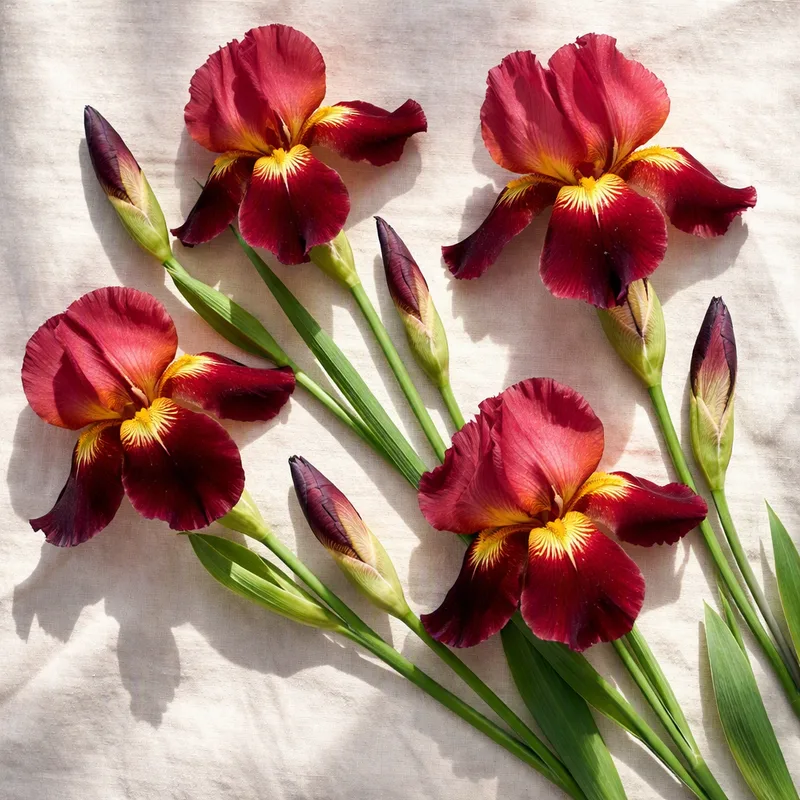 Iris – Red – bilde 4