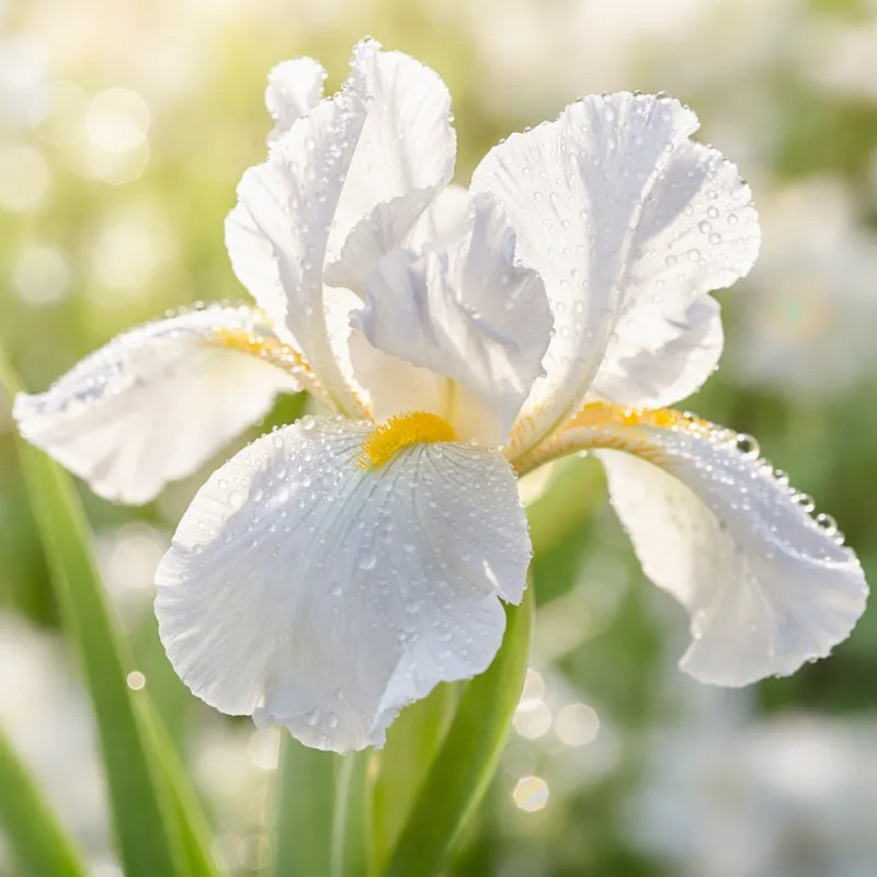 Iris – White – bilde 1