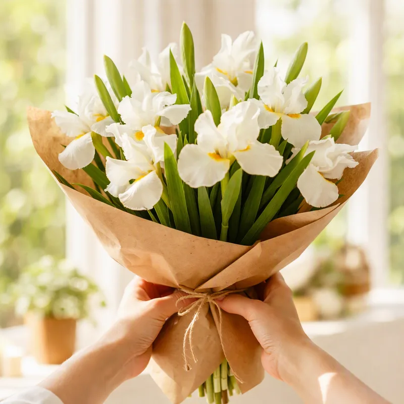 Iris – White – bilde 3
