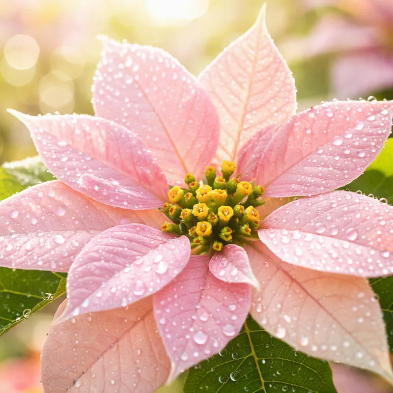 Julestjerne – Pink