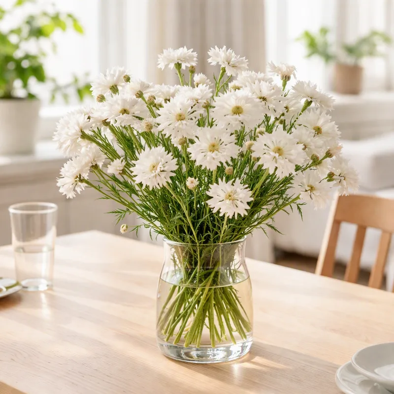 Cornflower – White – bilde 2