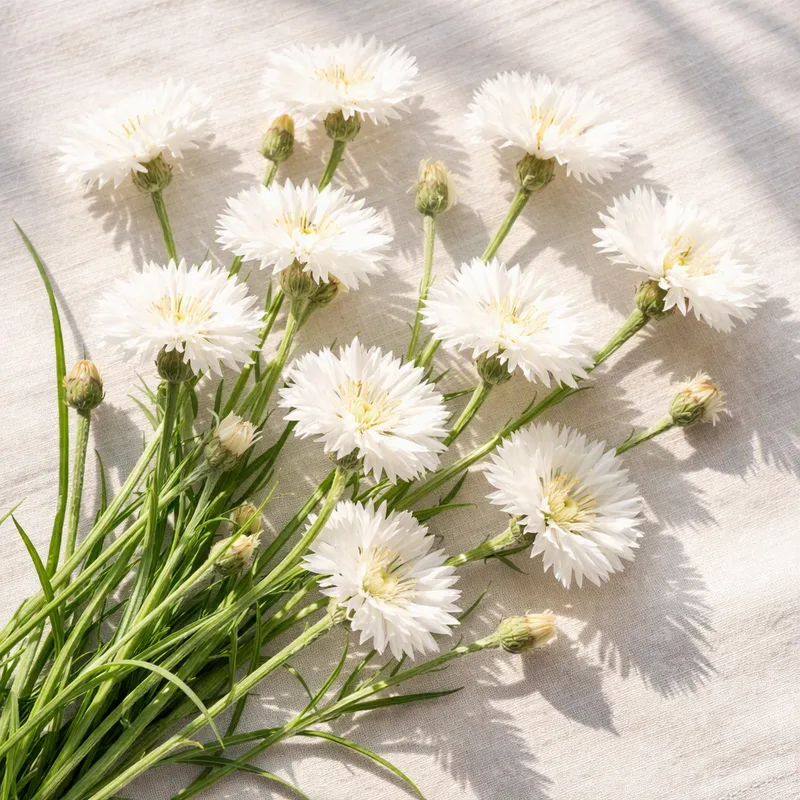 Cornflower – White – bilde 4