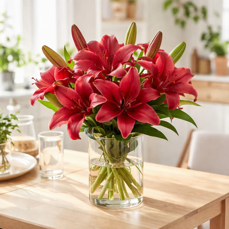 Lily – Red – bilde 2
