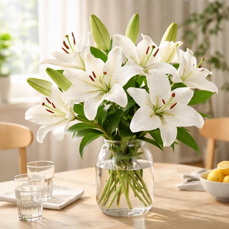 Lily – White – bilde 2