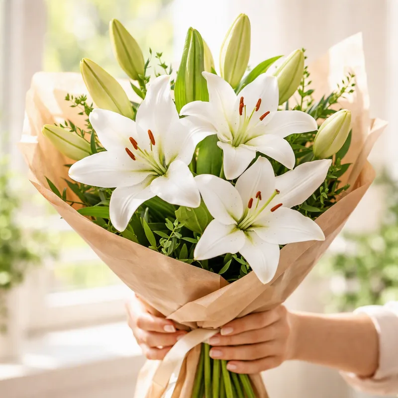 Lily – White – bilde 3