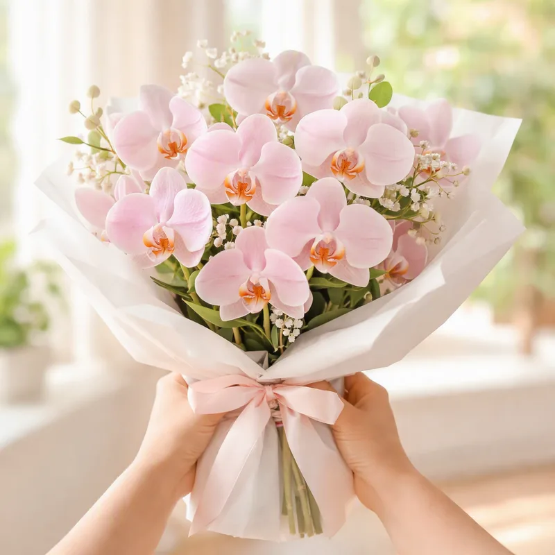 Orchid (brudorkidé) – Pink – bilde 3