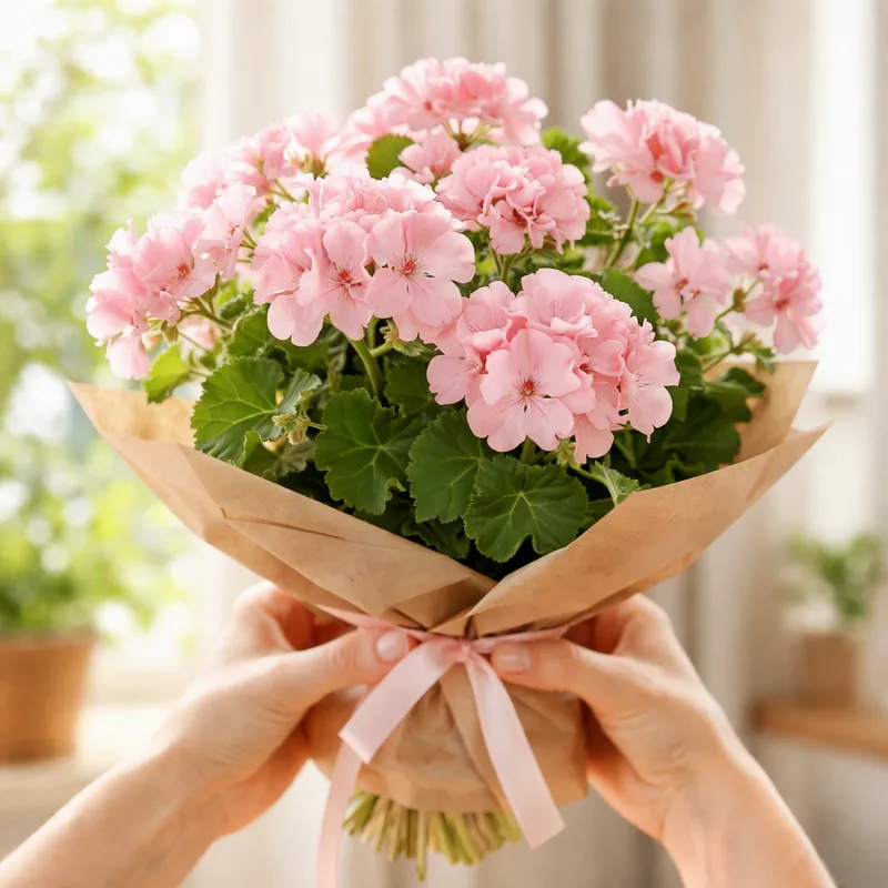 Pelargon – Pink – bilde 3