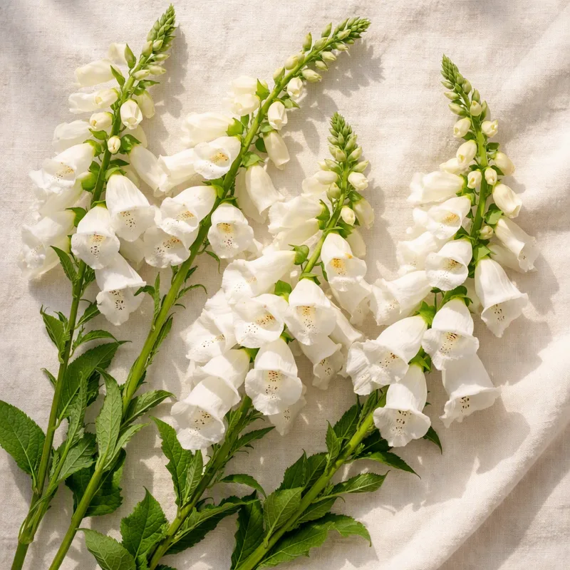 Fingerborgsblomma – White – bilde 4