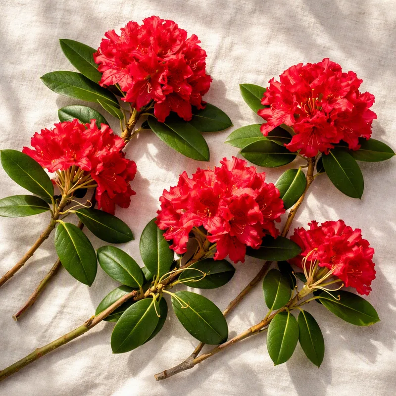 Rhododendron – Red – bilde 4