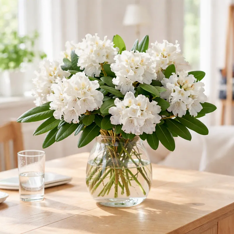 Rhododendron – White – bilde 2