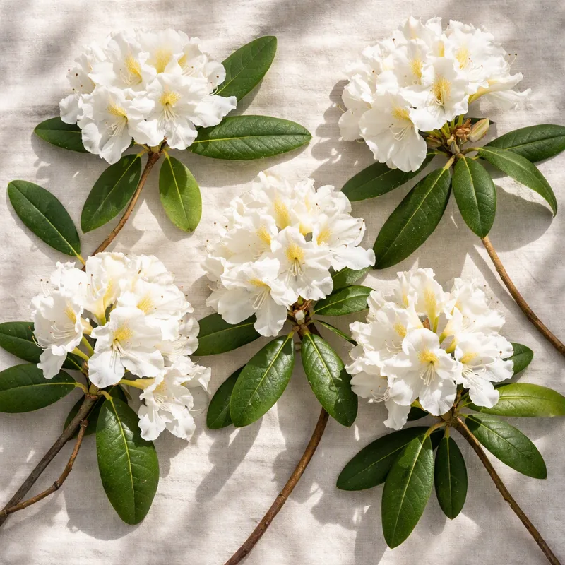 Rhododendron – White – bilde 4