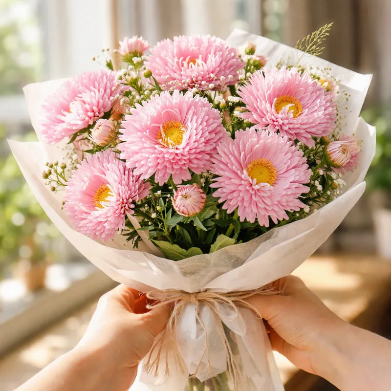 Sommaraster – Pink – bilde 3