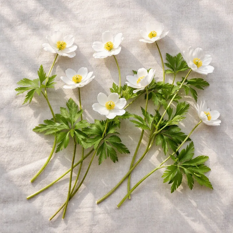 Wood Anemone – White – bilde 4