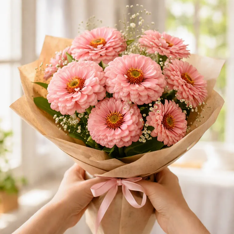 Zinnia – Pink – bilde 3